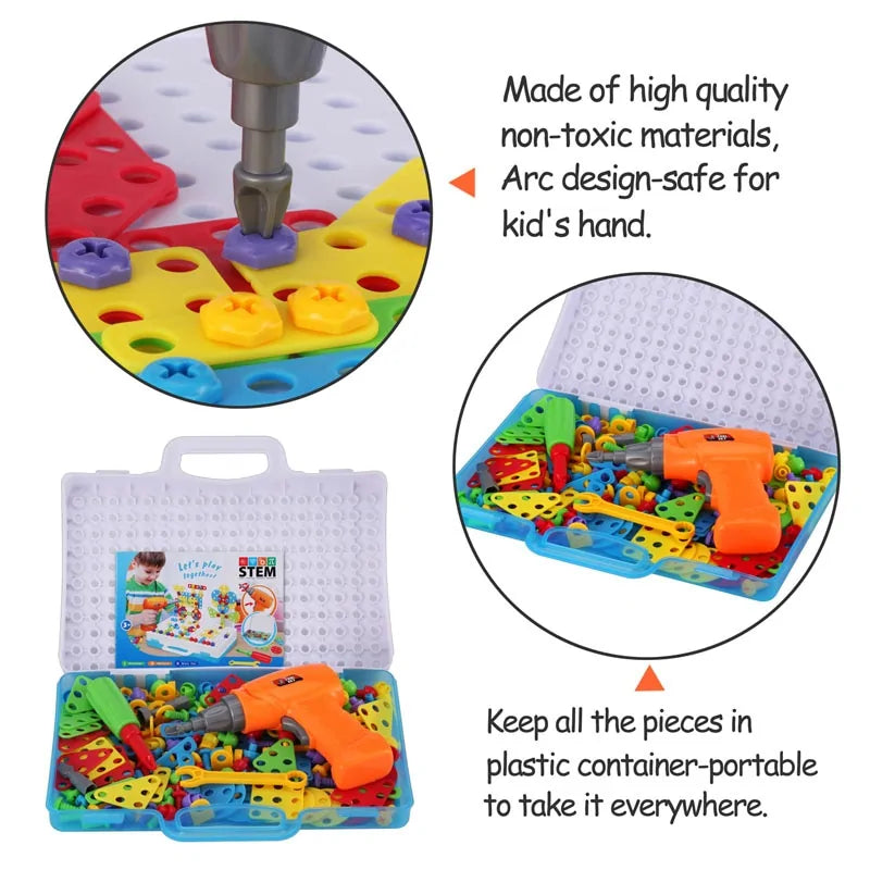 CreativeConstruct - Drill Brick Set