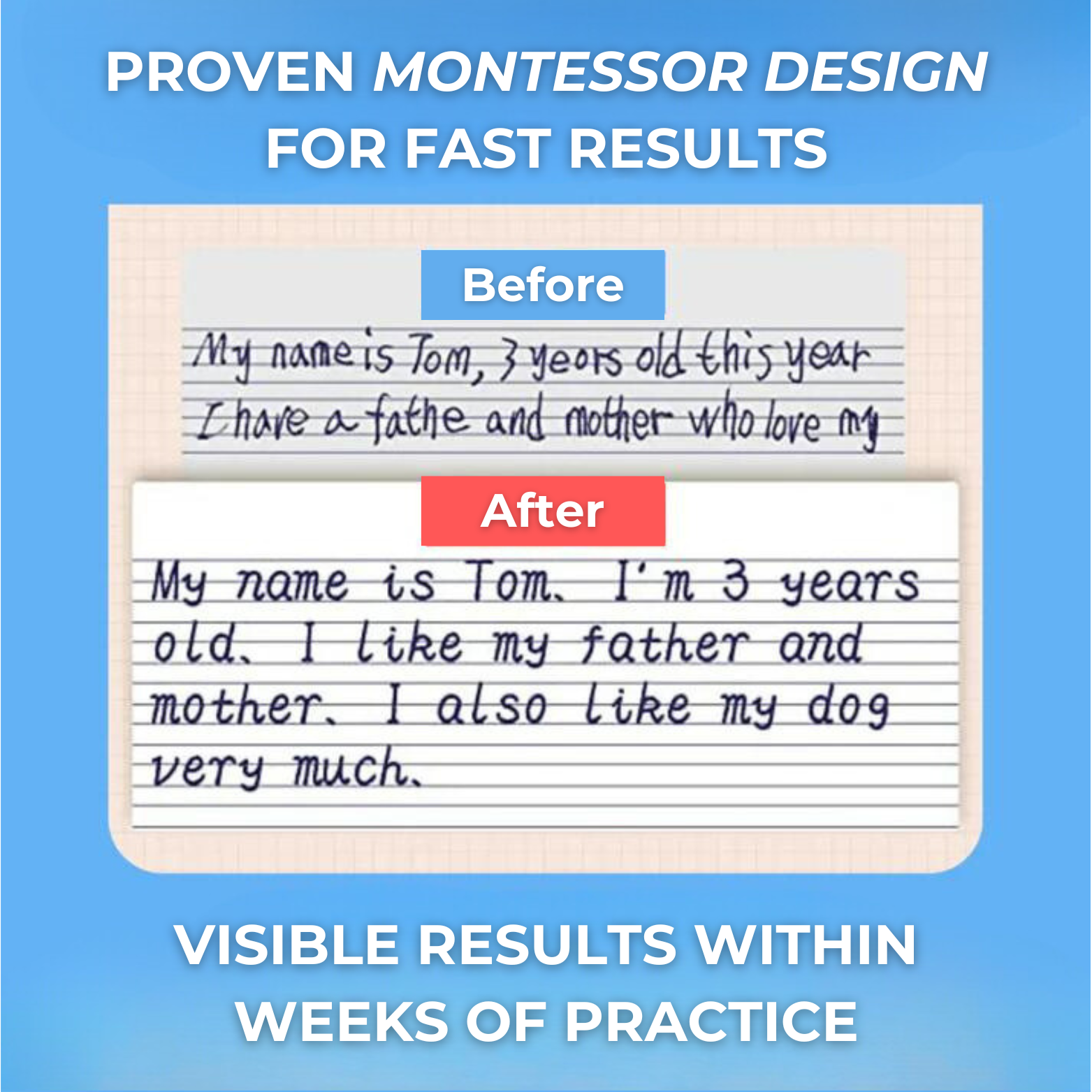 MagicWrite - Children's Practice Book
