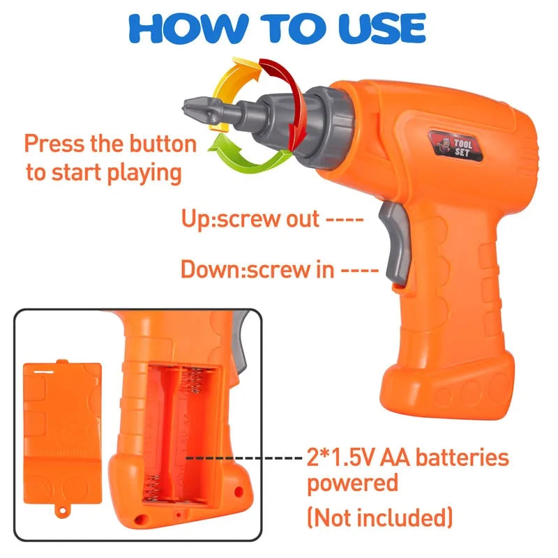CreativeConstruct - Drill Brick Set