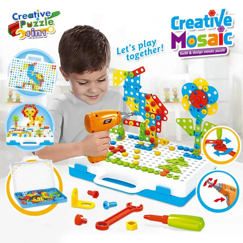 CreativeConstruct - Drill Brick Set
